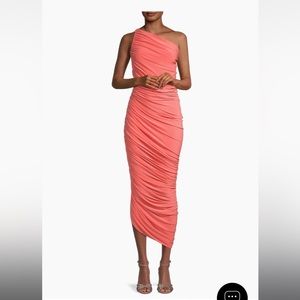 Norma Kamali One Shoulder Dress